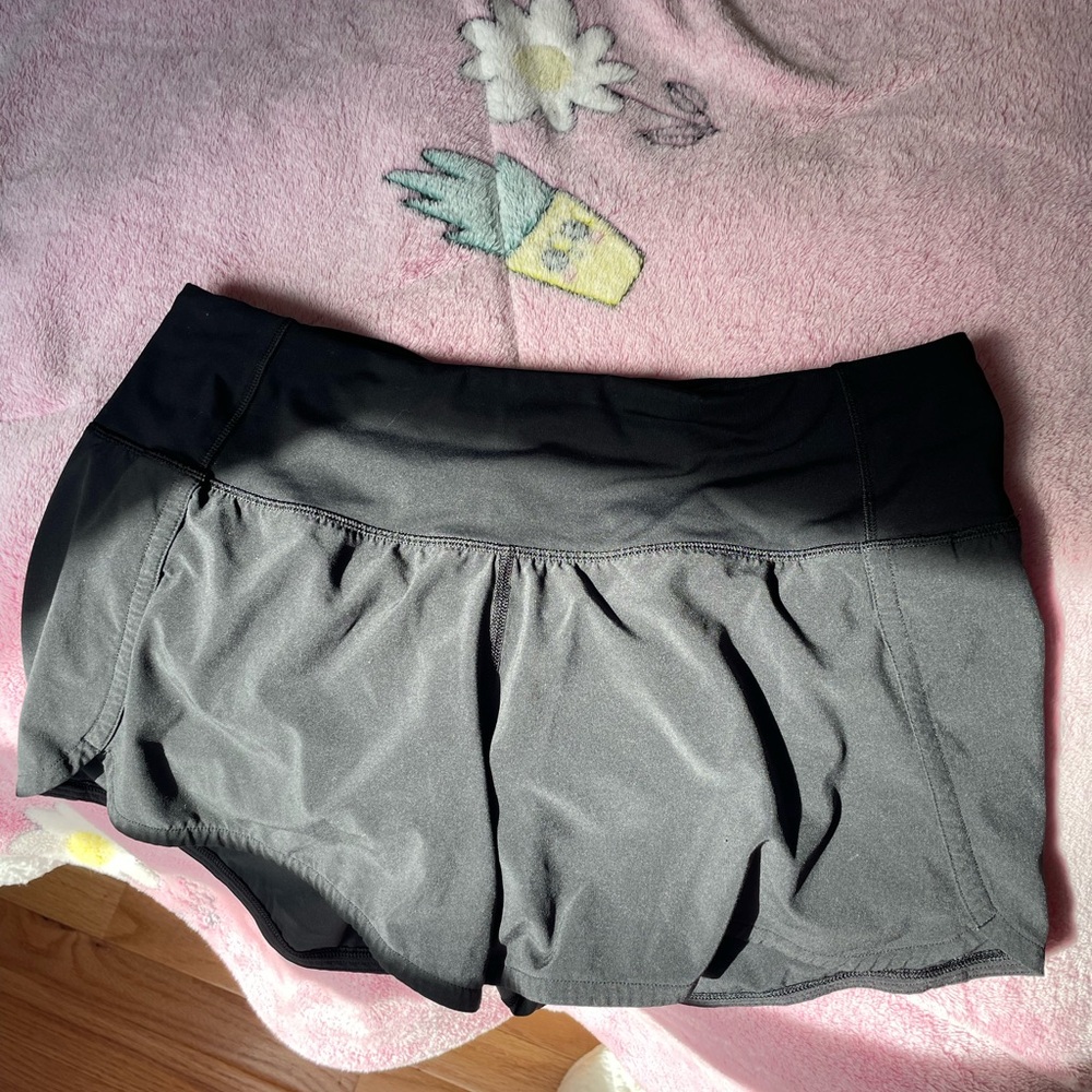 LuluLemon black athletic shorts